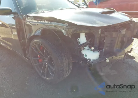 2021 Dodge Charger Scat Pack Rwd из США, поврежденный, VIN 2C3CDXGJ1MH555084